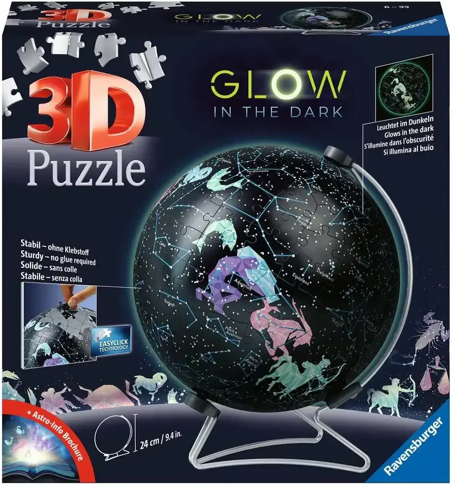 3D-Puzzle Glow In The Dark Sternenglobus