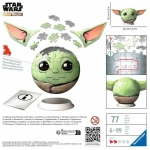 3D Puzzleball - Mandalorian Grogu mit Ohren