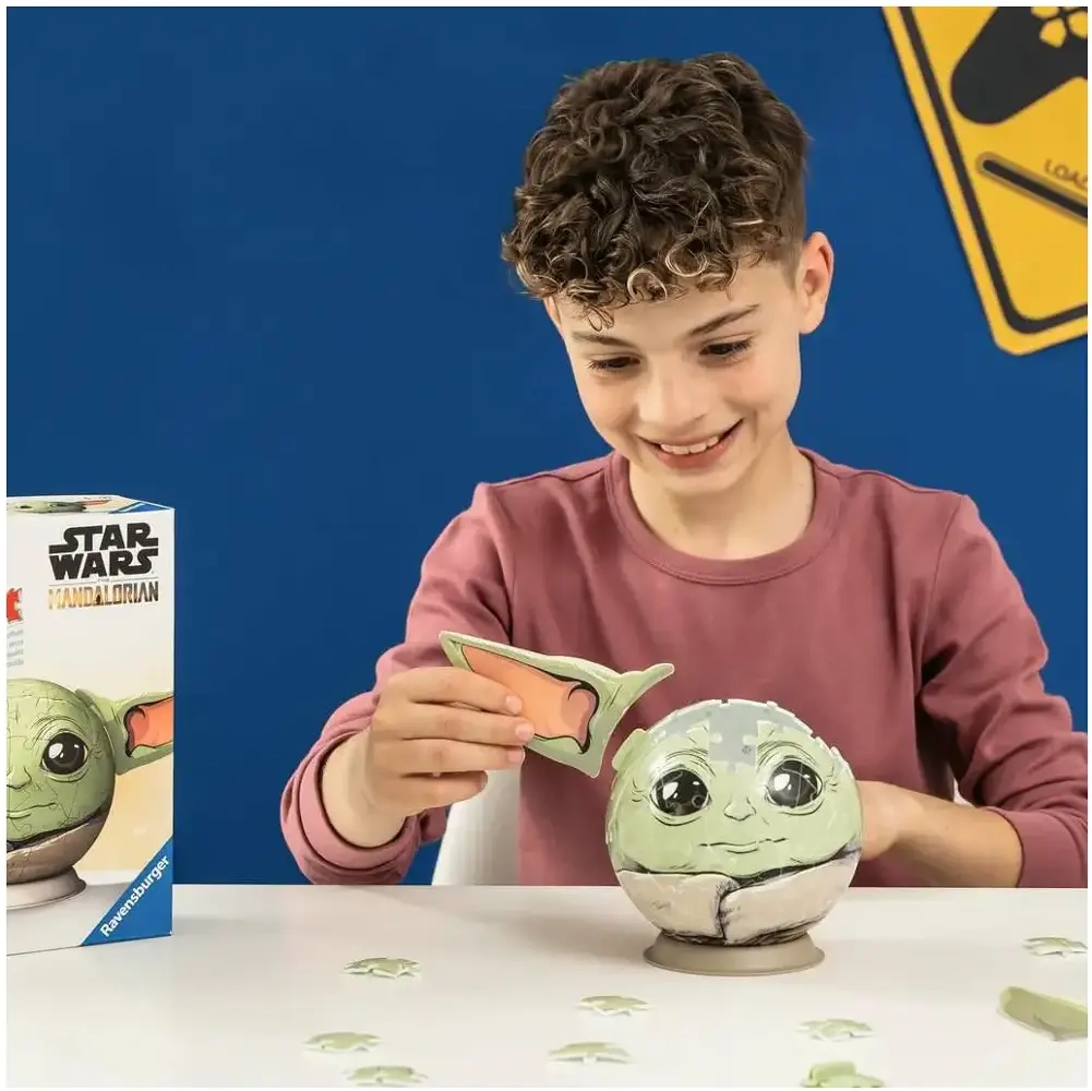 3D Puzzleball - Mandalorian Grogu mit Ohren