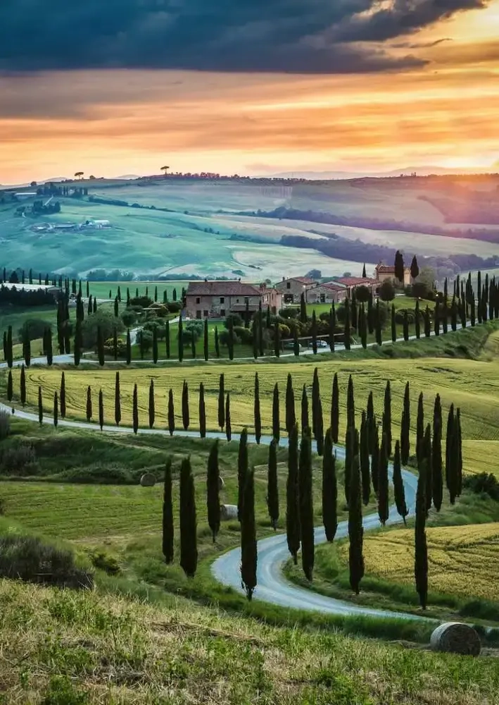 Val d Orcia, Toskana