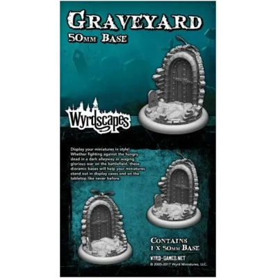 Malifaux Terrain WyrdscapesGraveyard 50mm