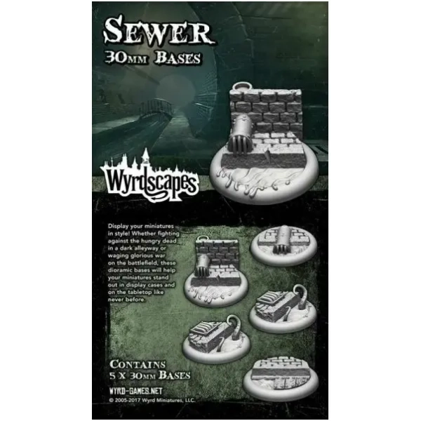 Malifaux Terrain WyrdscapesSewer 30mm