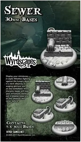 Malifaux Terrain WyrdscapesSewer 30mm