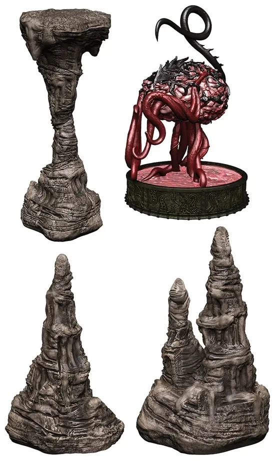 D&D Icons of the Realms: Volo & Mordenkainen's Foes - Premium Set Elder Brain & Stalagmites - EN