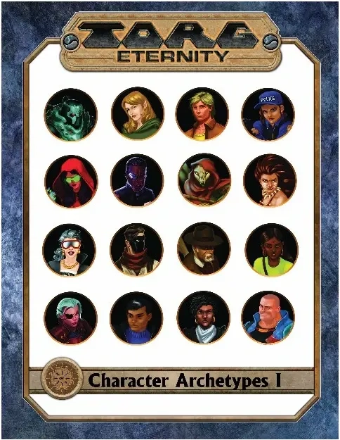 Torg Eternity – Character Journal Pack - EN