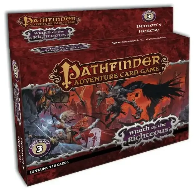 Pathfinder Adventure Card Game Wrath of the Righteous Adventure Deck 3 Demons Heresy