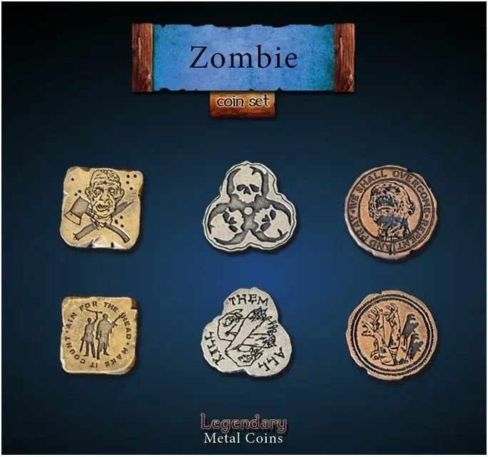 Zombie Coin Set (24)