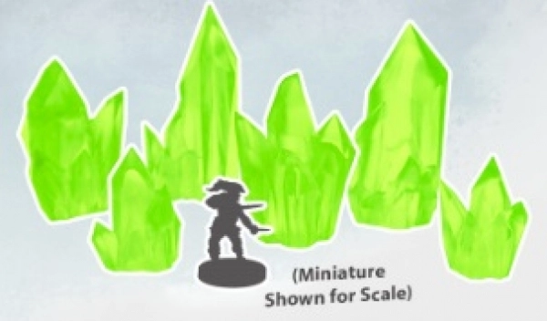 Monster Scenery Peridot Crystals