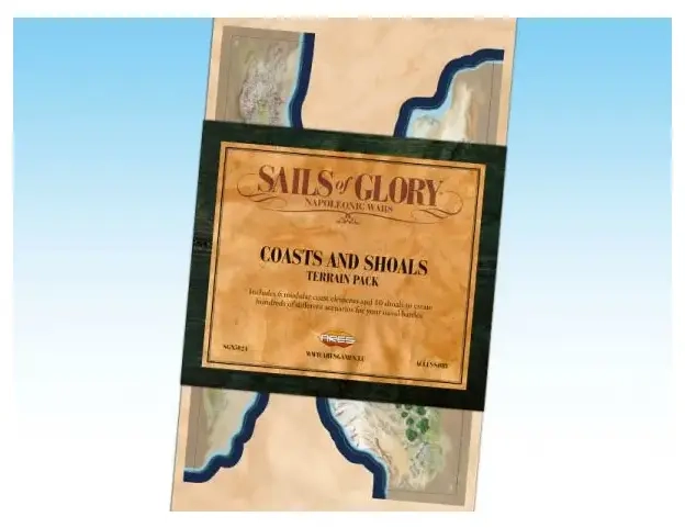 Sails Of Glory - Terrain Pack - Coasts and Shoals Accessory - EN