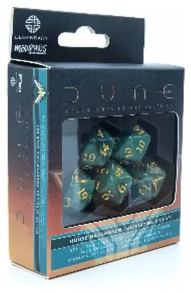 Dune - Adventures in the Imperium Dice Set: Atreides