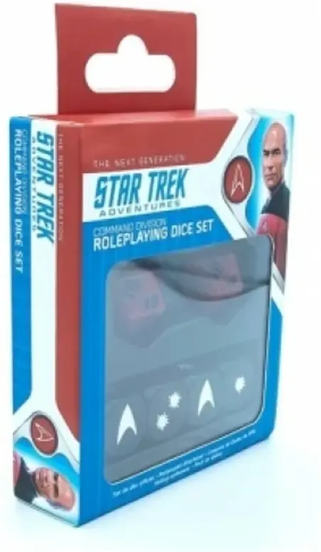 Star Trek Adventures Command Division Dice Set