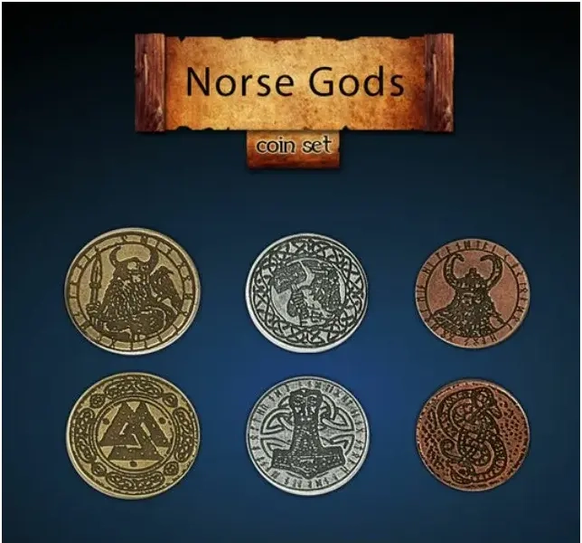 Norse Gods Coin Set (24)