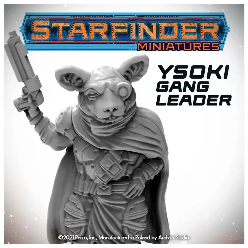 Starfinder Miniatures: Ysoki Gang Leader - EN