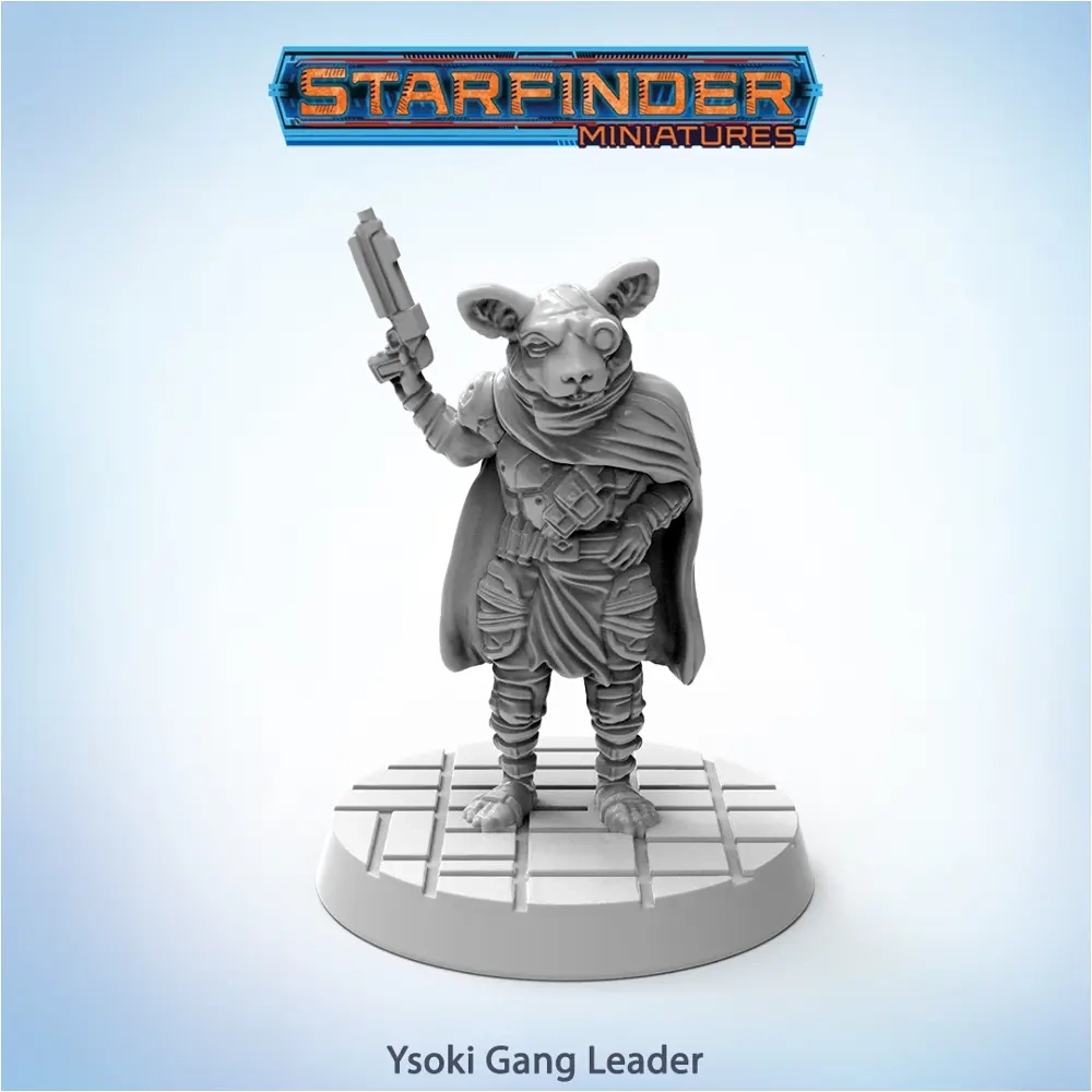 Starfinder Miniatures: Ysoki Gang Leader - EN