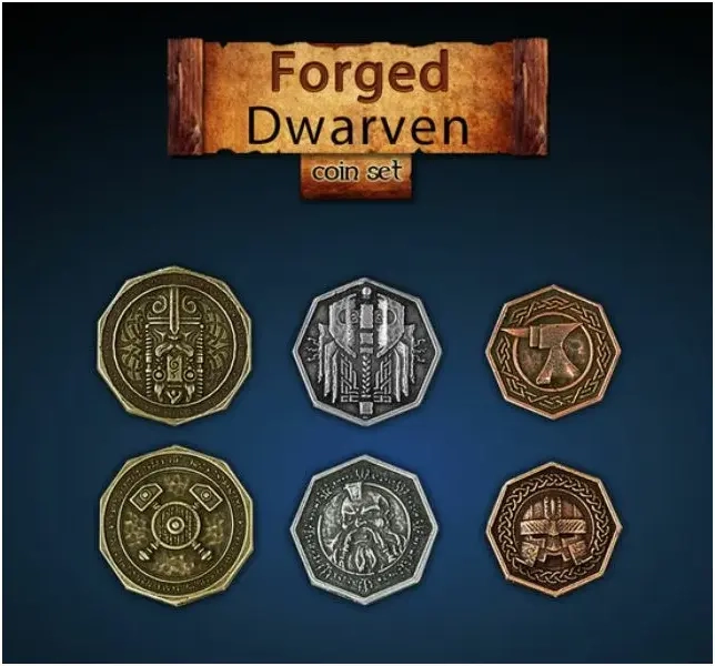 Forged Dwarven Coin Set (24)