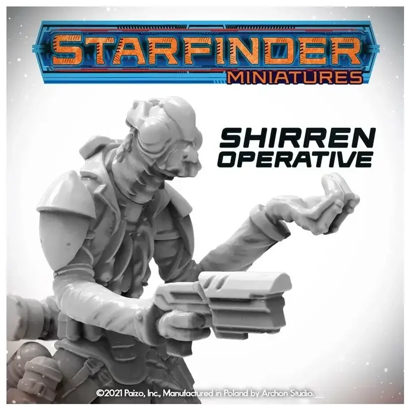 Starfinder Miniatures: Shirren Operative - EN