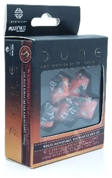 Dune - Adventures in the Imperium Dice Set: Harkonnen