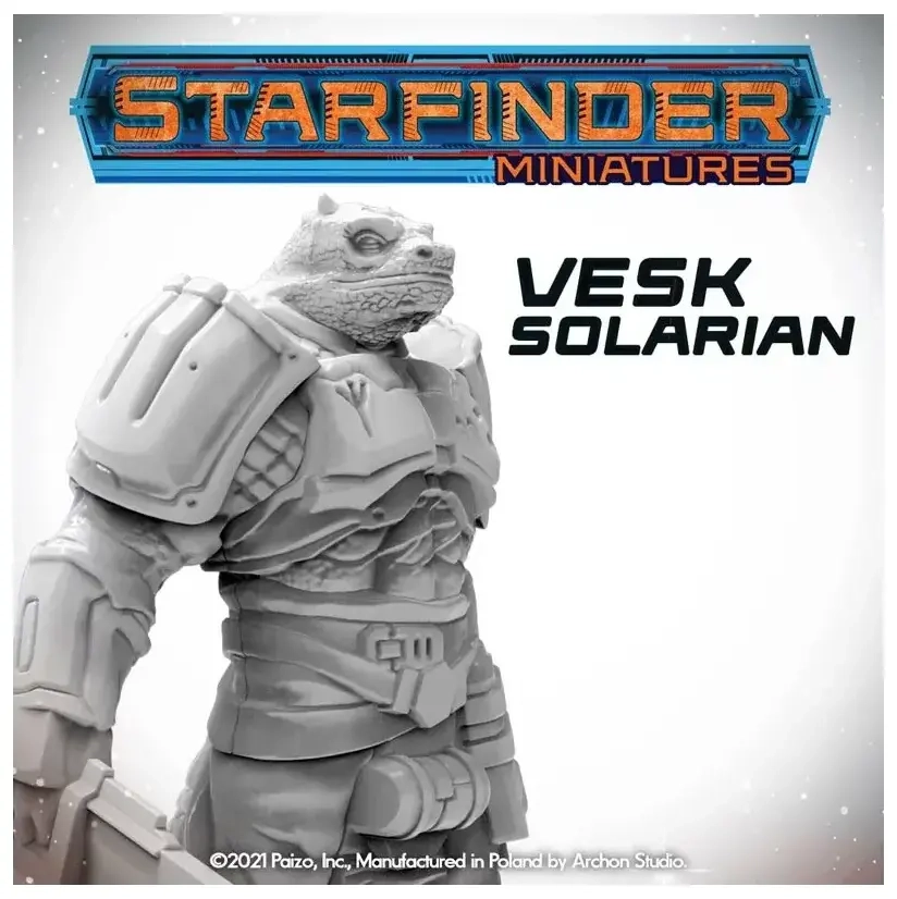 Starfinder Miniatures: Vesk Solarian - EN