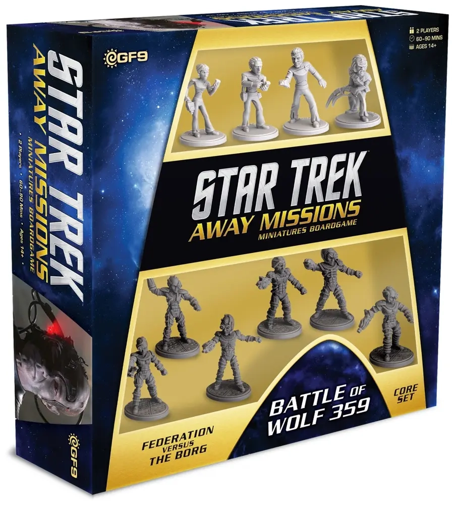 Star Trek Away Missions Federation vs Borg Battle of Wolf 359 Core Set - EN