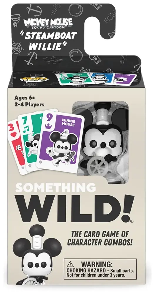 Something Wild Card Game Disney Mickey Mouse Steamboat Willie