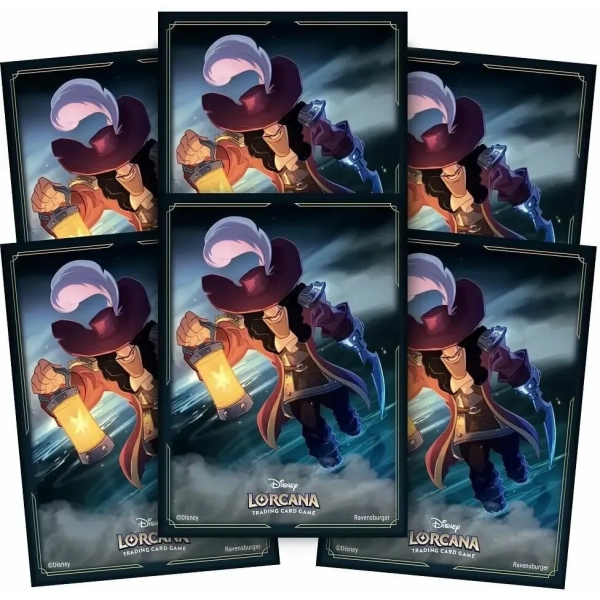 Disney Lorcana - Sleeves - Captain Hook (65 Sleeves)