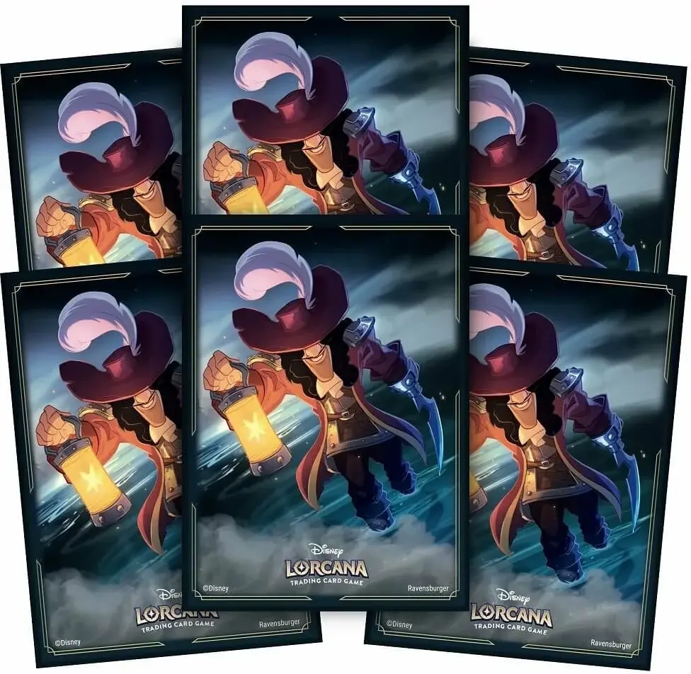 Disney Lorcana - Sleeves - Captain Hook (65 Sleeves)