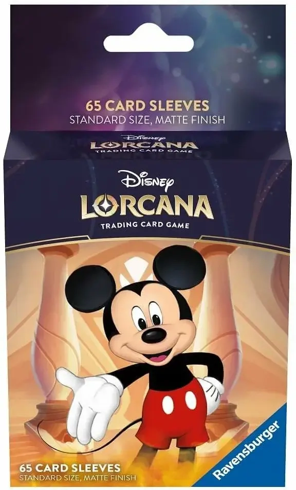 Disney Lorcana - Sleeves -Mickey Mouse (65 Sleeves)