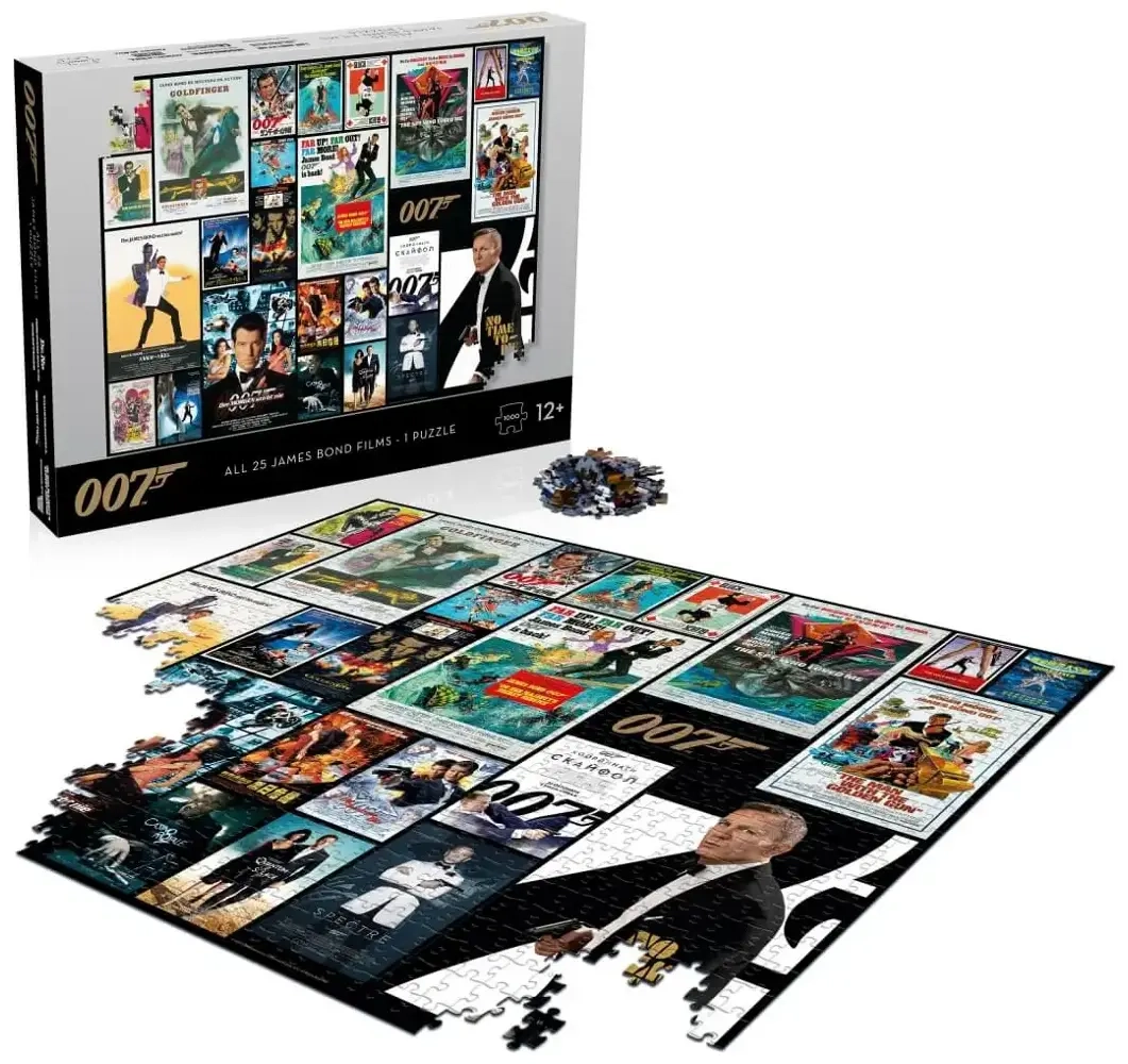 Puzzle James Bond Movie Poster