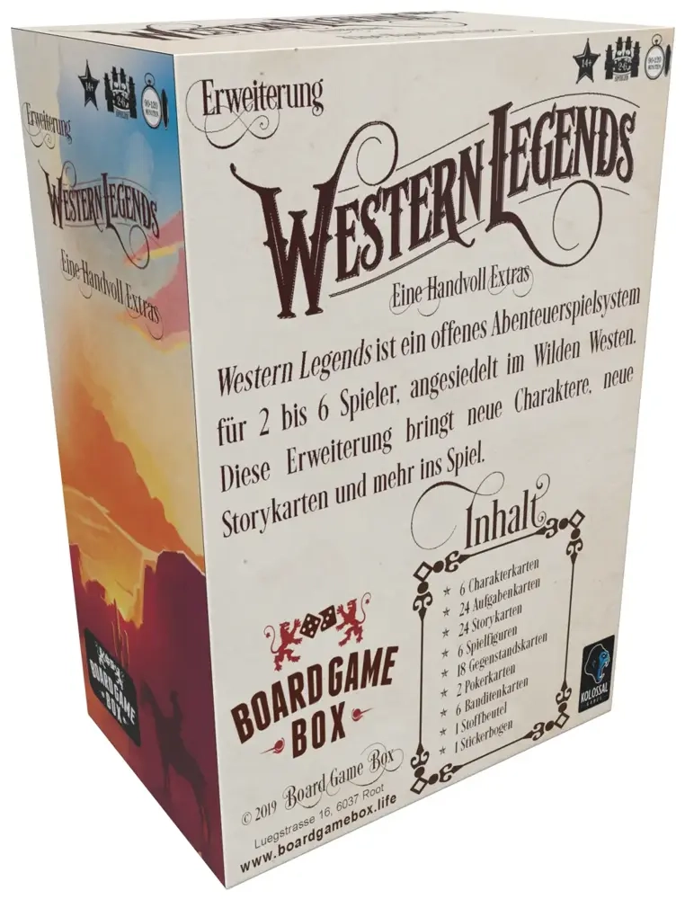 Western Legends - Ein Wildes Bündel Extras - Erweiterung