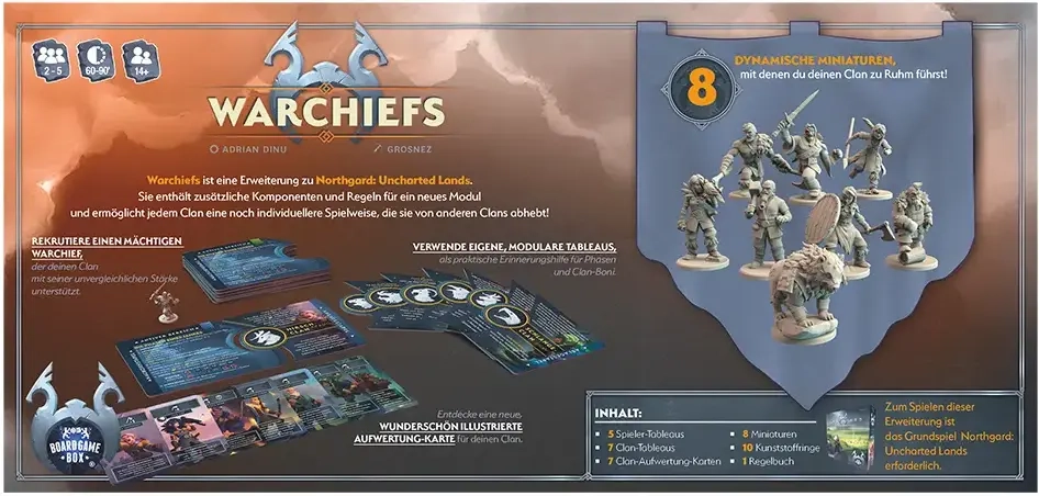 Northgard - Uncharted Lands - Warchiefs