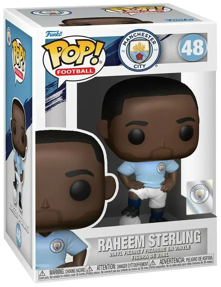 Funko POP! Football: Raheem Sterling - Manchester City