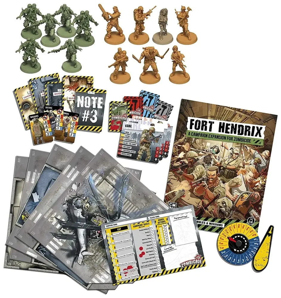 Zombicide 2. Edition Erweiterung - Fort Hendrix