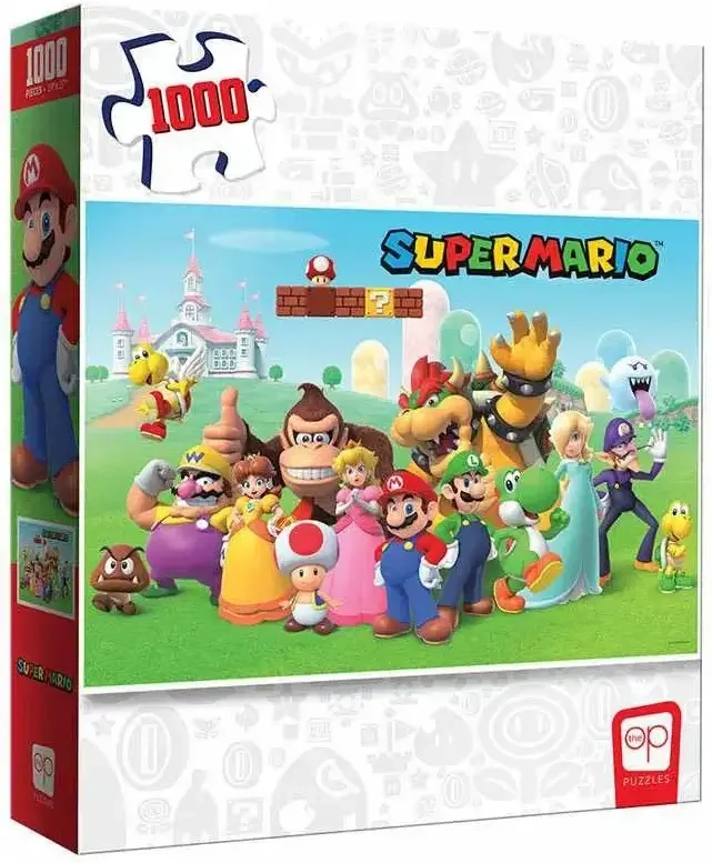 Super Mario Mushroom Kingdom Puzzle