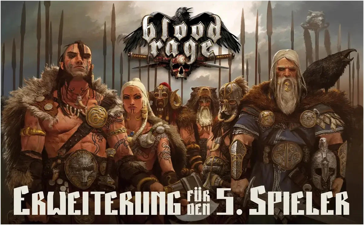 Blood Rage - 5. Spieler Erweiterung - Multilingual