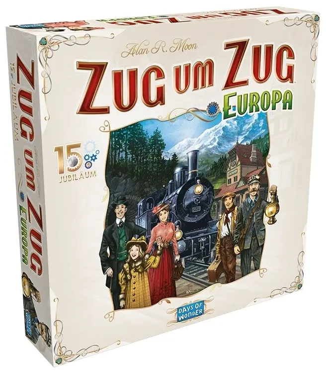 Zug um Zug Europa - 15 Jahre Jubiläumsedition