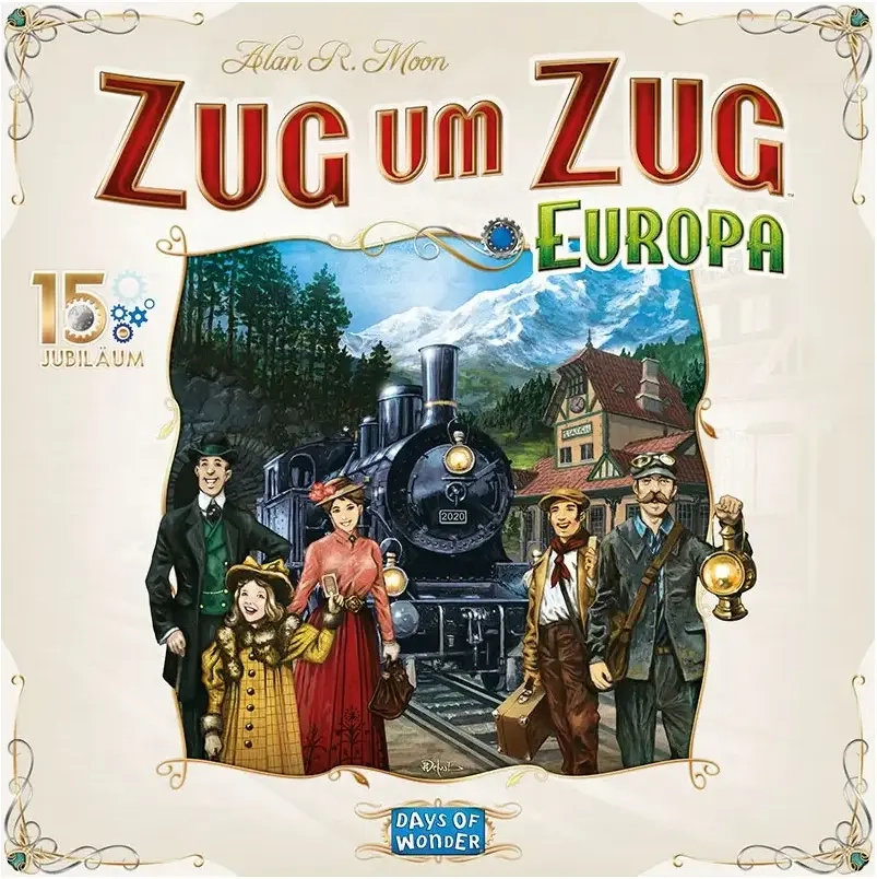 Zug um Zug Europa - 15 Jahre Jubiläumsedition