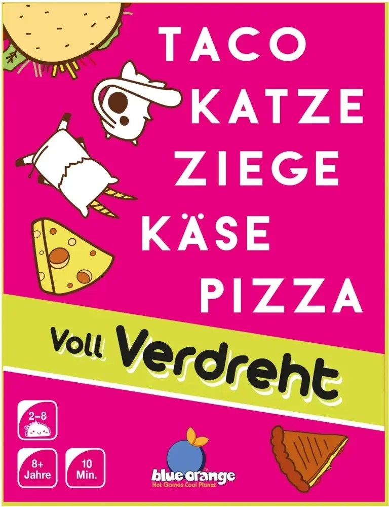 Taco Katze Ziege Käse Pizza - Voll Verdreht