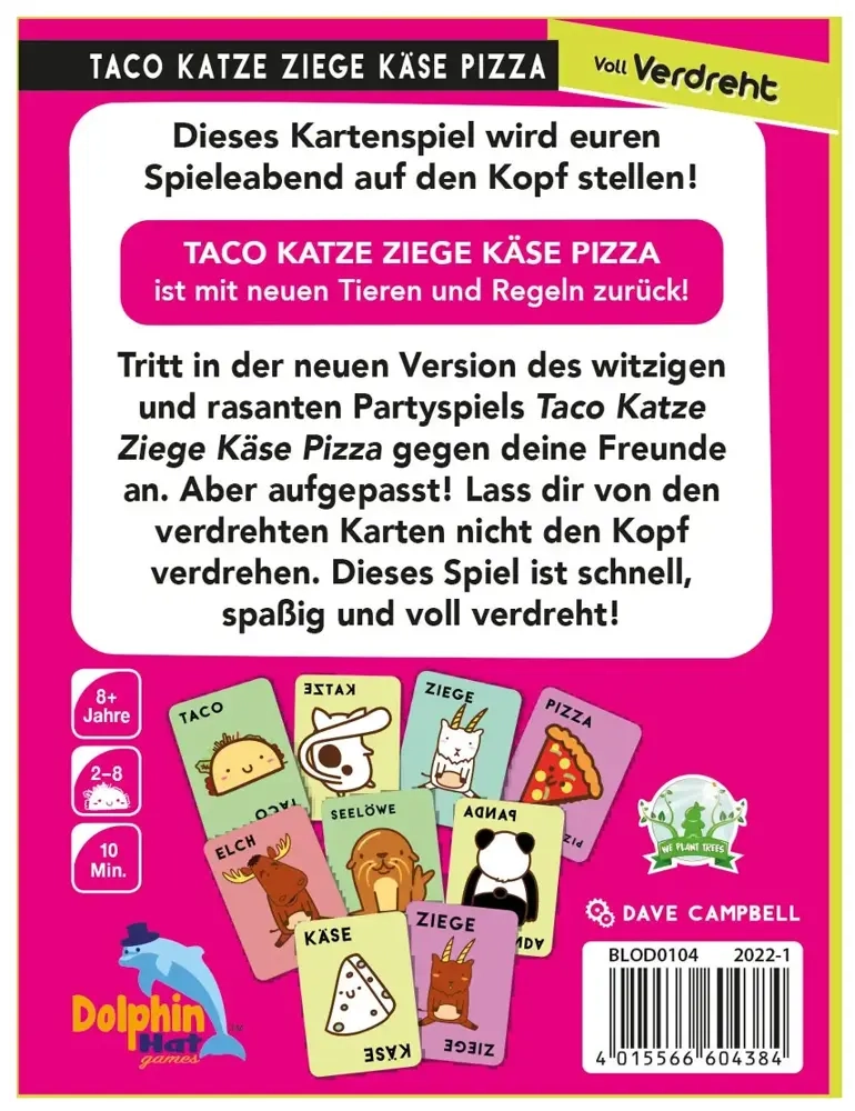 Taco Katze Ziege Käse Pizza - Voll Verdreht