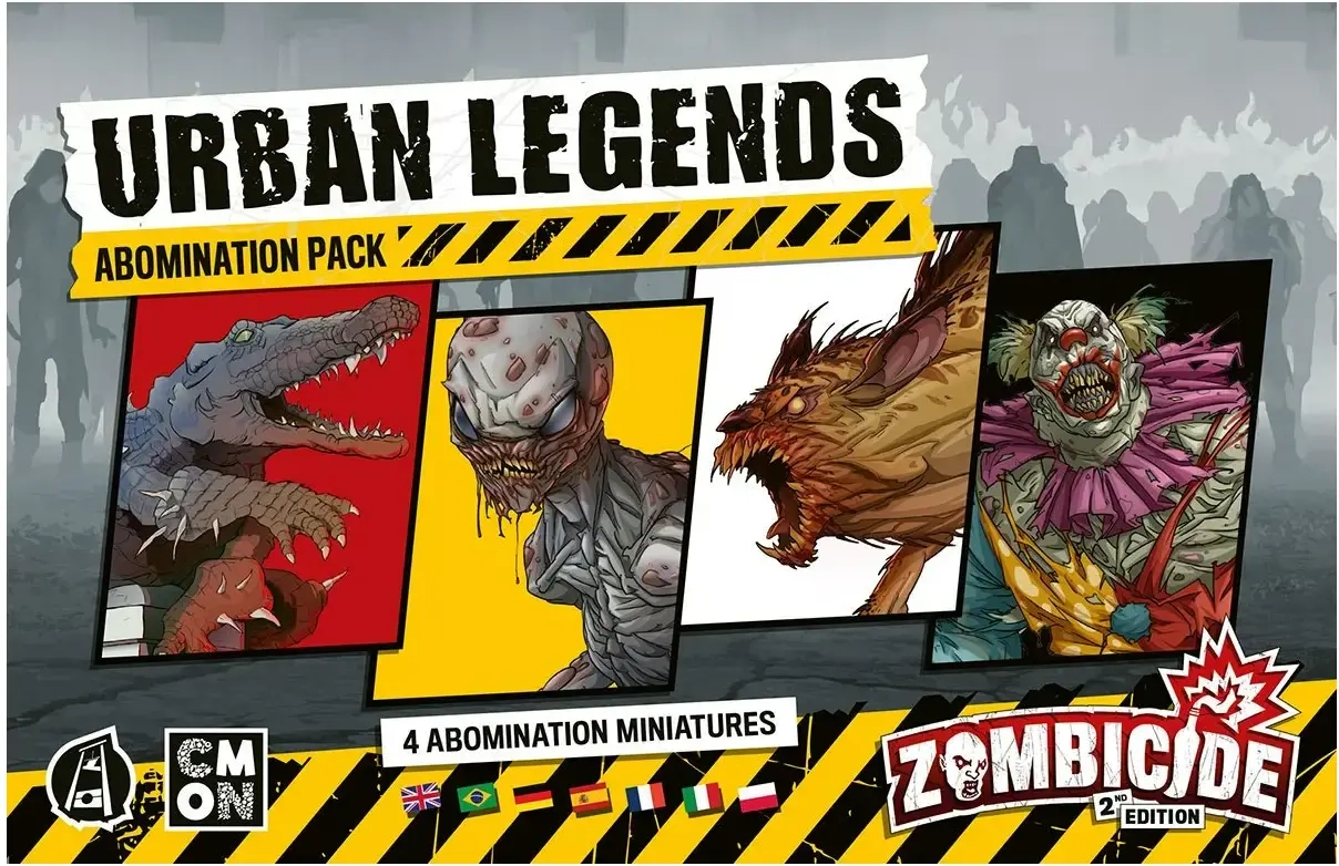 Zombicide 2. Edition Erweiterung - Urban Legends - DE/FR/IT/EN