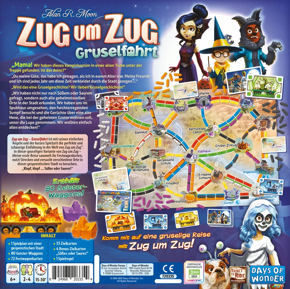 Zug um Zug - Gruselfahrt