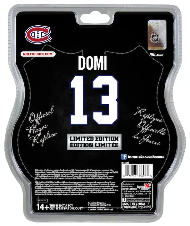 NHL Figur Max Domi Limited Edition