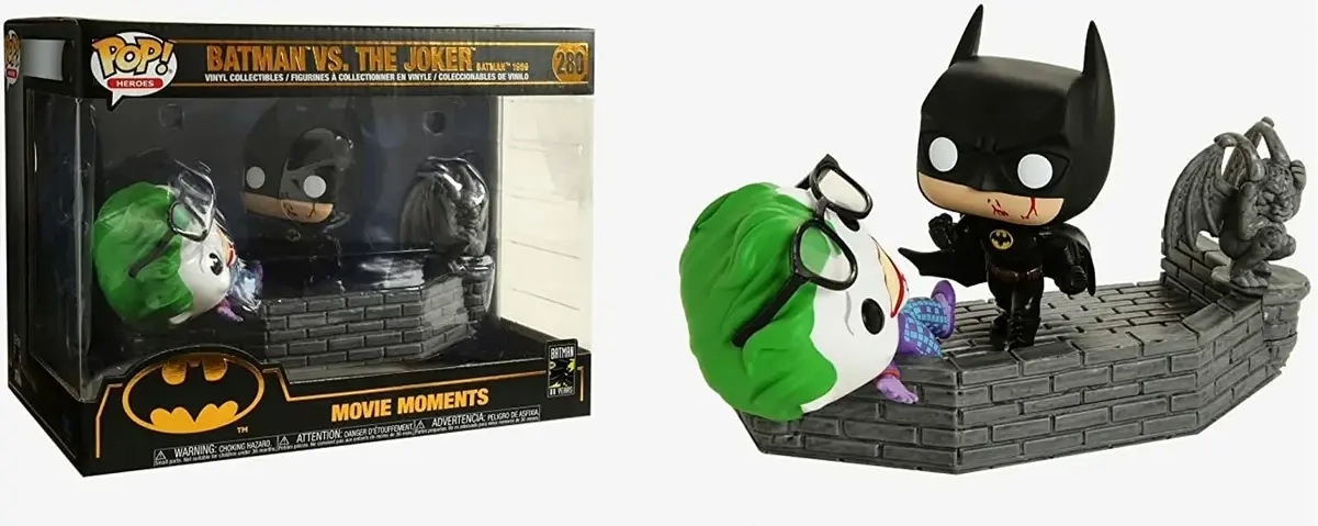 Funko POP! Movie Moment Batman 80th - Batman and Joker (1989) Vinyl Figures