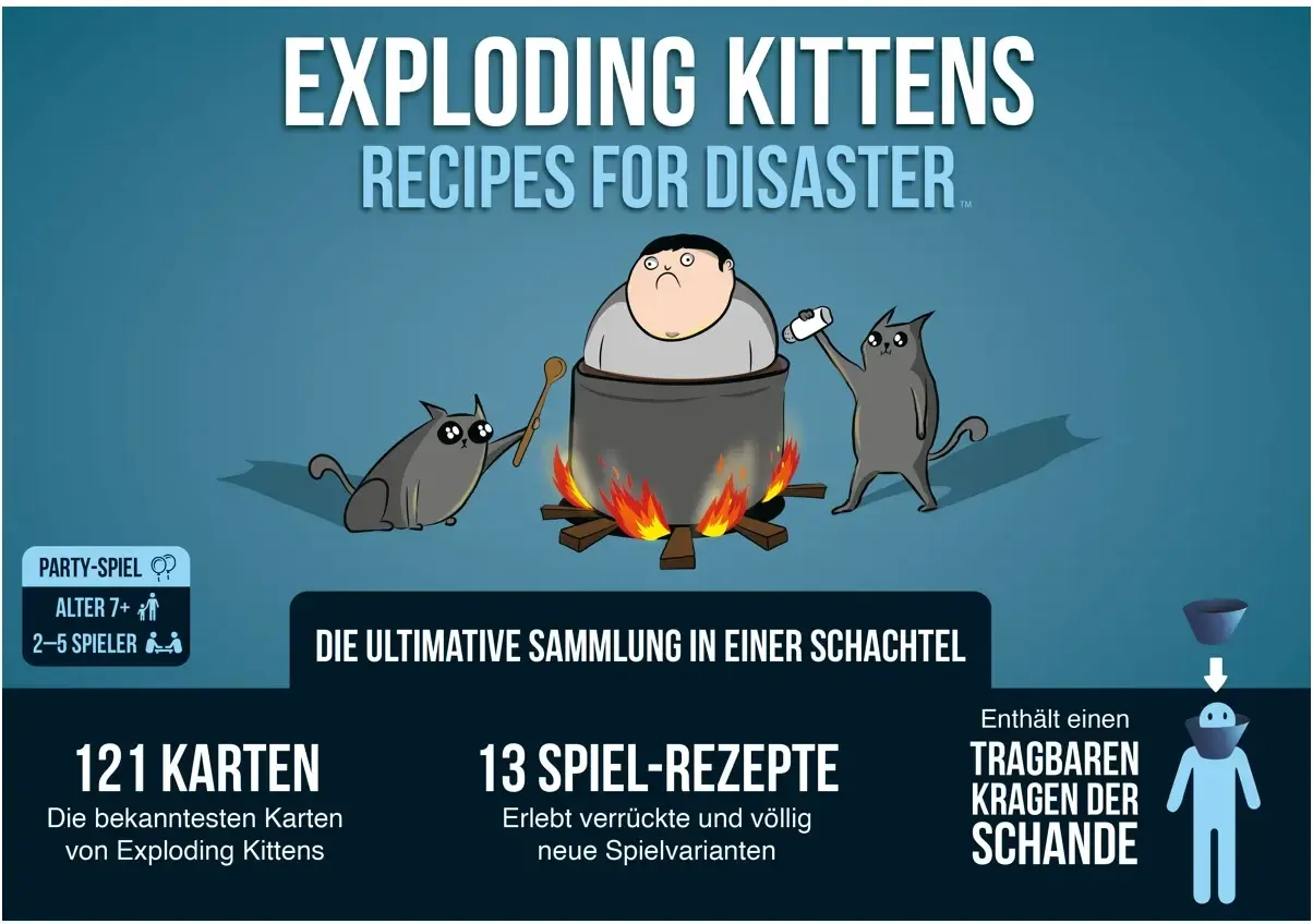 Exploding Kittens - Recipes for Disaster