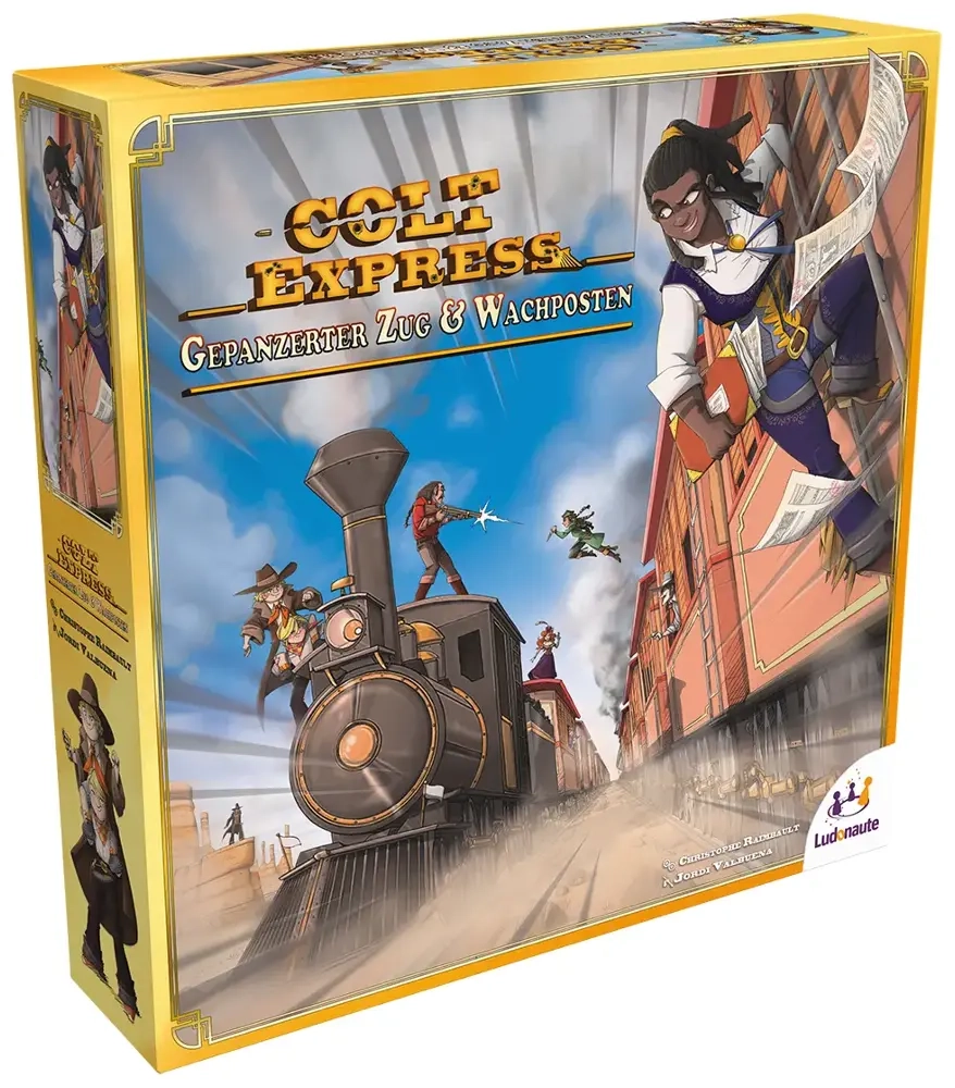 Colt Express Erweiterung – Gepanzerter Zug & Wachposten