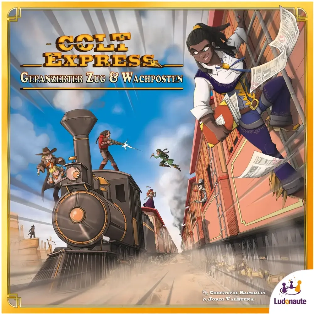 Colt Express Erweiterung – Gepanzerter Zug & Wachposten