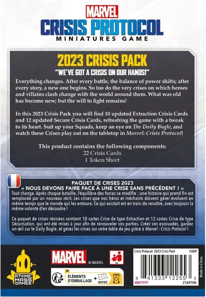 Marvel: Crisis Protocol - Krisen-Kartenpack 2023