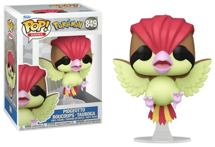 Funko POP! - Pokemon - Tauboga/Pidgeotto/Roucoups