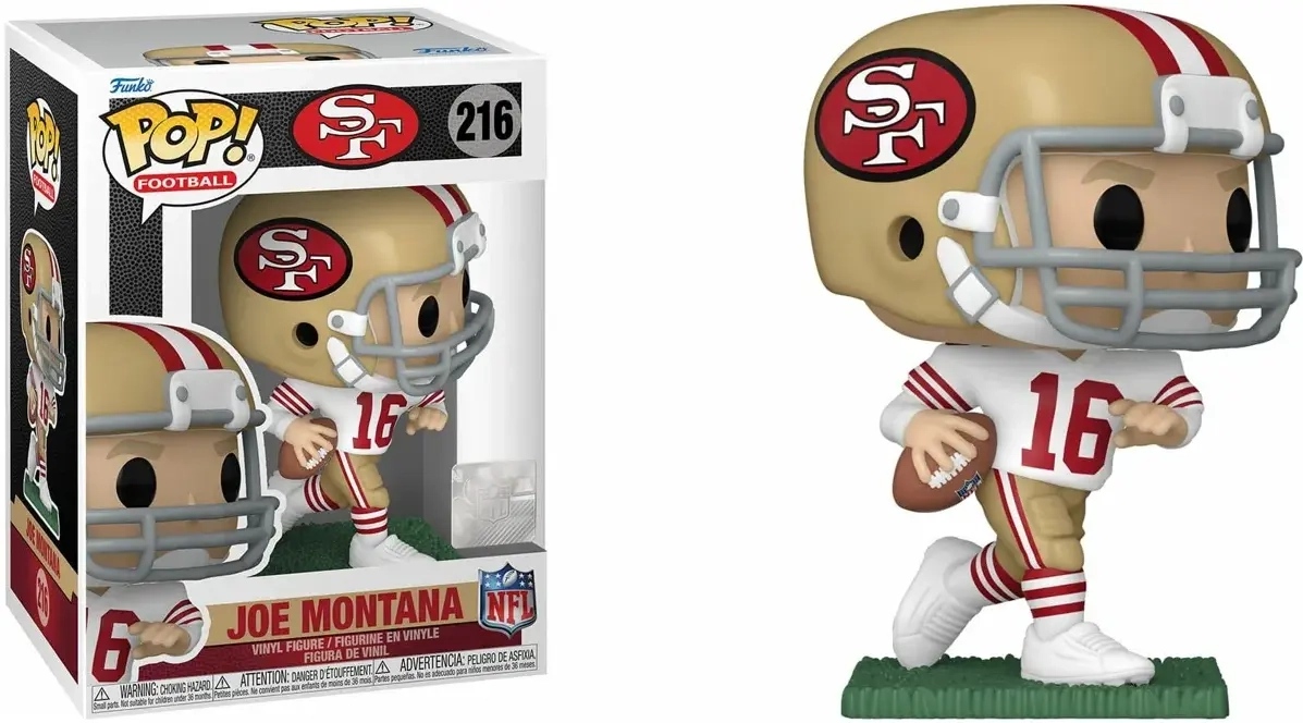 Funko POP! - NFL: Legends - San Francisco 49 - Joe Montana (Away)