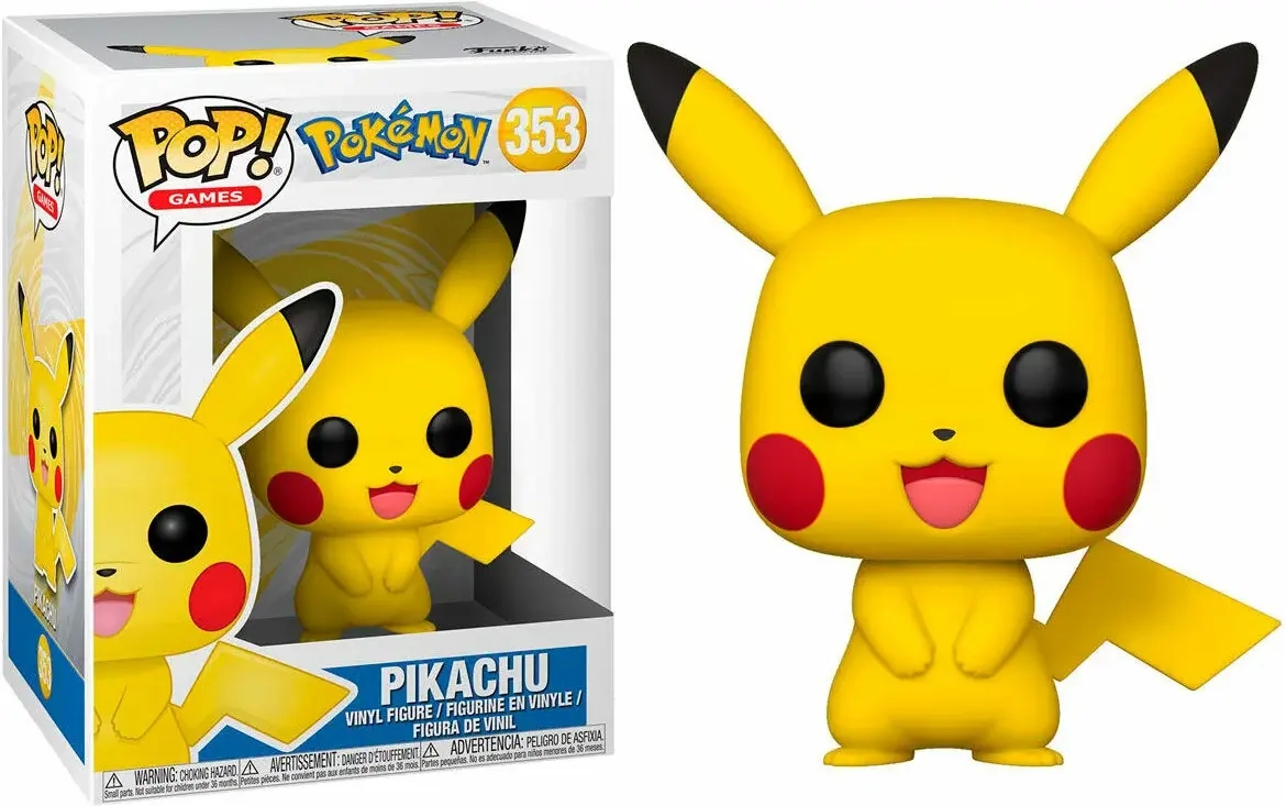 Funko POP! Games Pokémon S1 - Pikachu Vinyl Figure 10cm