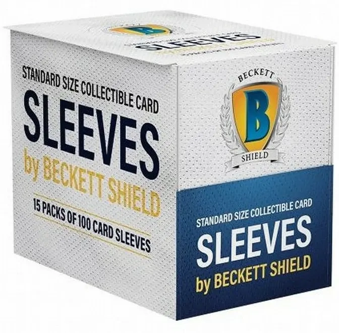 Beckett Shield Standard Card Sleeves (63x88mm) - (100 Sleeves)